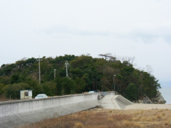 兵庫県最低峰の唐船山が台場跡です。