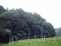 北の砦跡