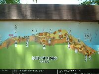太鼓の丸城の縄張りです。