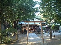 平塚城跡である平塚神社